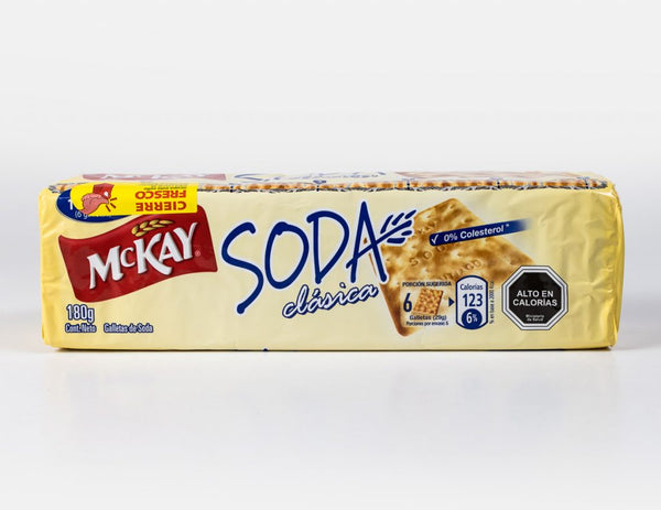 GALLETAS SODA CLASICA MCKAY 180GR