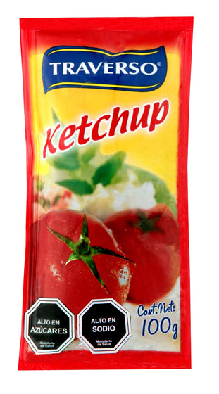 KETCHUP TRAVERSO 100GR