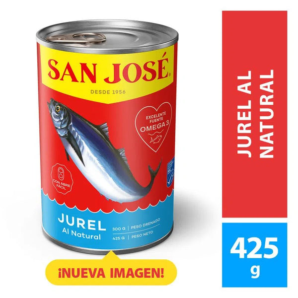 JUREL AL NATURAL SAN JOSÉ 425GR.