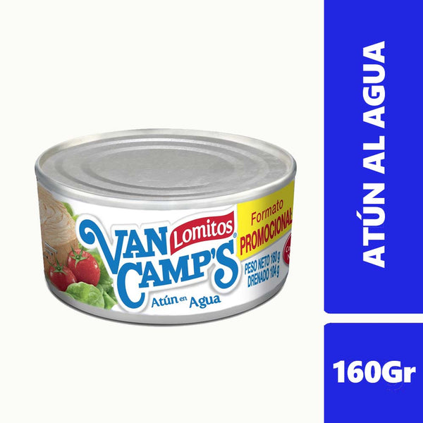 ATUN LOMITO EN AGUA VAN CAMPS 160GR