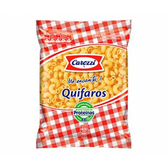 FIDEOS QUIFAROS CAROZZI 400 GRAMOS