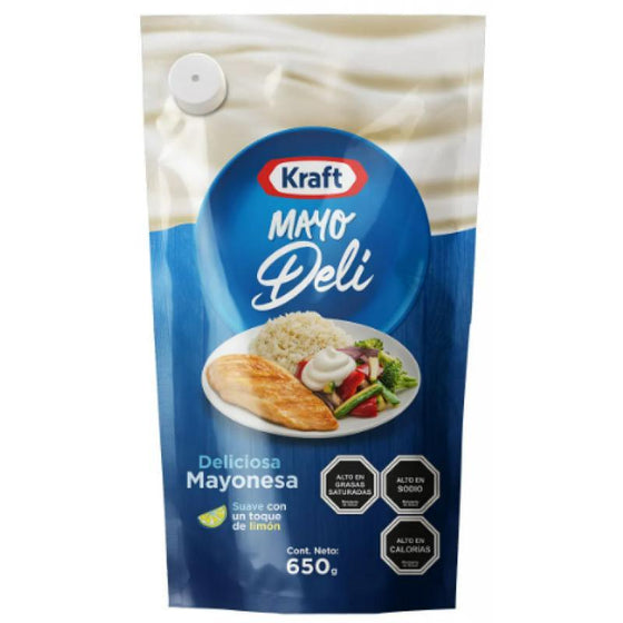 MAYONESA KRAFT DELY 650GR