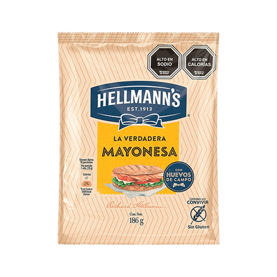 MAYONESA HELLMANNS 186GR