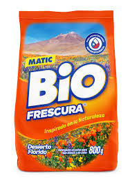 DETERGENTE POLVO BIO FRESCURA 800 GRS.
