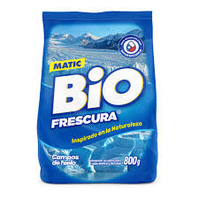 DETERGENTE POLVO BIO FRESCURA 800 GRS.