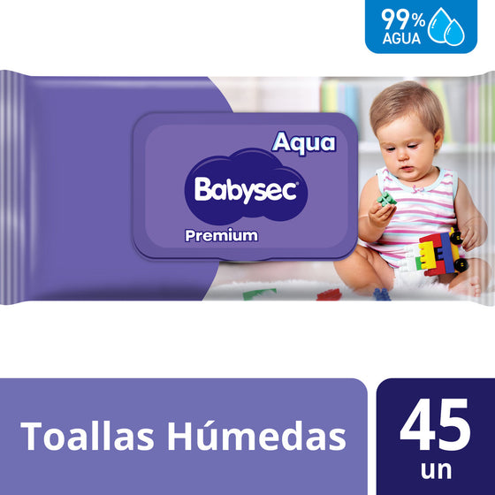 Toallas Húmedas Babysec 45un.