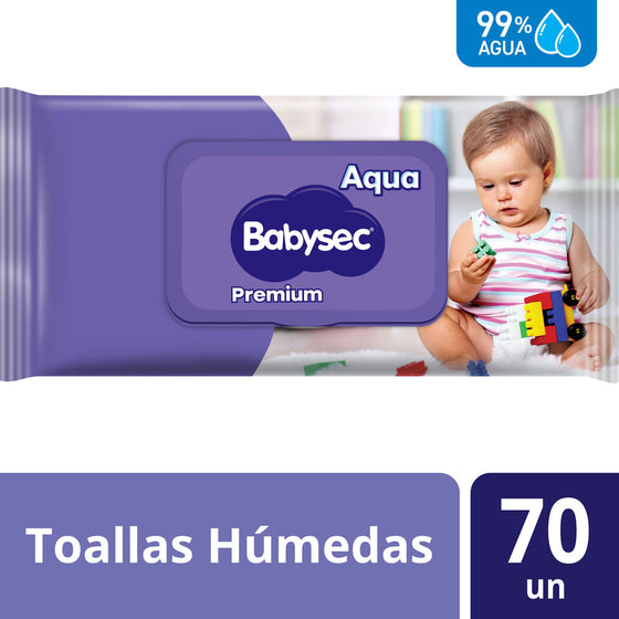 Toallas húmedas Babysec 70un.