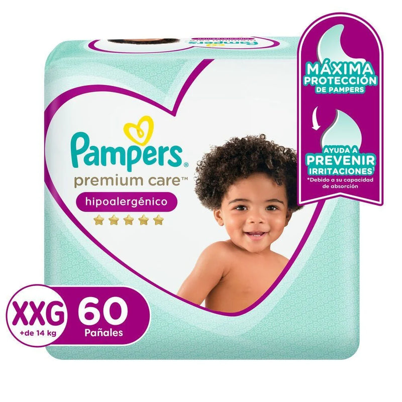 Pañales Pampers Premiun Care Maleta Quincenal