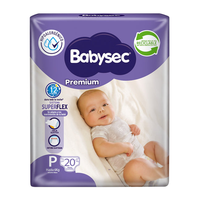 Pañales Babysec Premiun Maleta Semanal
