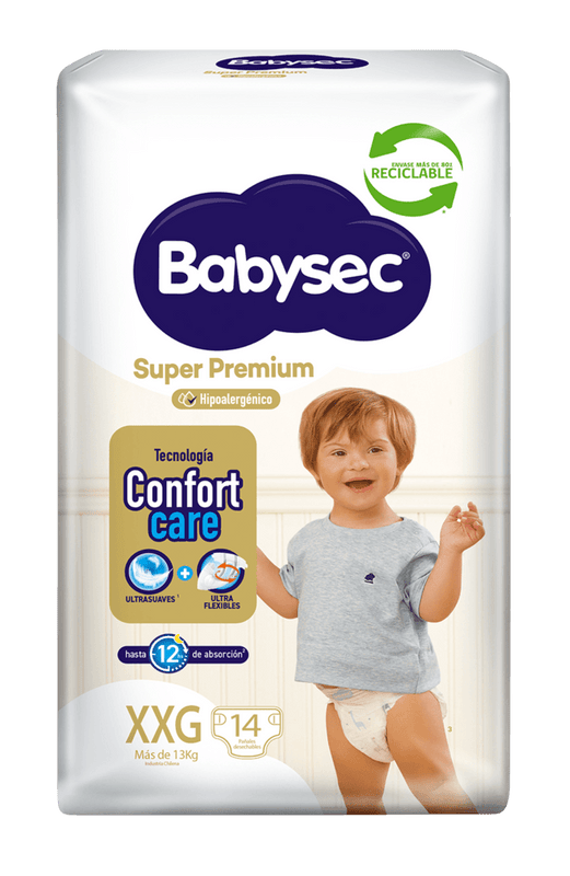 Pañales Babysec Súper Premiun Maleta Semanal