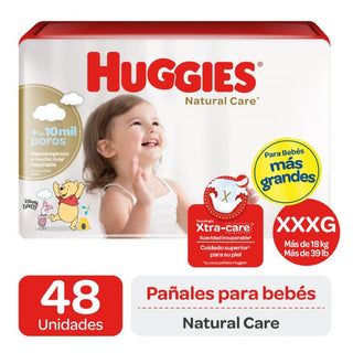 Pañales Huggies Natural Care