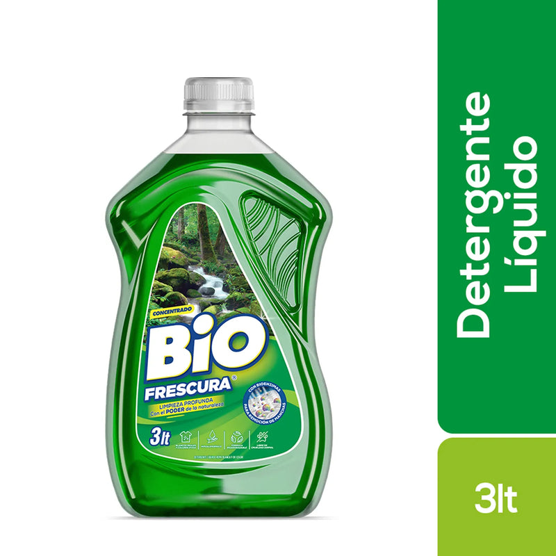 DETERGENTE BIO FRESCURA 3 LITROS VARIEDADES