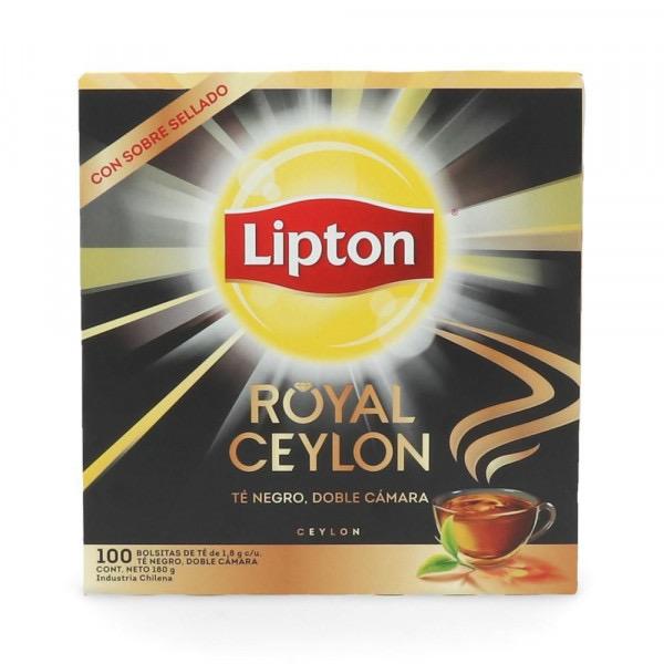 TÉ LIPTON ROYAL CEYLON 100 BOLSAS