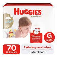 Pañales Huggies Natural Care