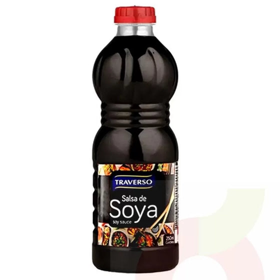 SALSA DE SOYA TRAVERSO 250ML