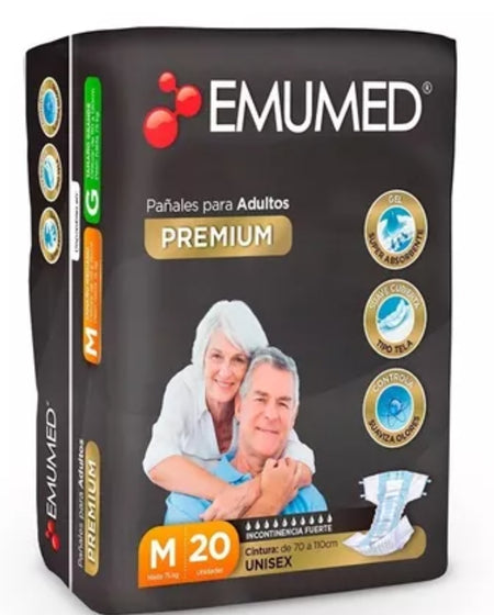 PAÑAL ADULTO PREMIUN EMUMED