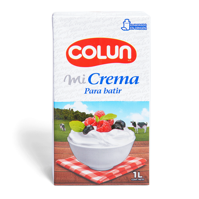 CREMA DE LECHE COLUN 1 LITRO