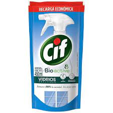 LIMPIA VIDRIOS Y MULTIUSO CIF 450ML.