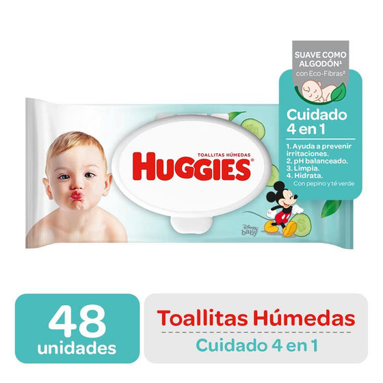 Toallas Humedas Huggies 48u.