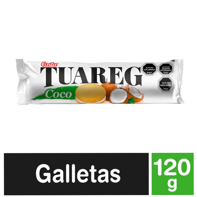 GALLETAS TUAREG COCO COSTA 120GR