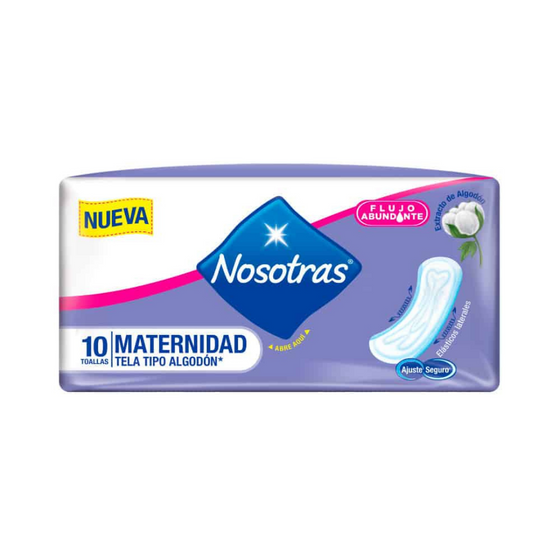 APOSITO NOSOTRAS MATERNIDAD 10 U