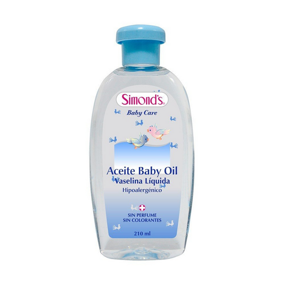 ACEITE BABY OIL VASELINA SIMONDS 125 ML