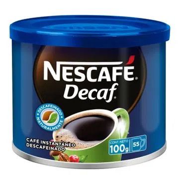 CAFE NESCAFE DECAF 100 GRAMOS