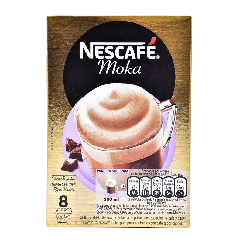 CAFE NESCAFE MIXES 8 SACKET VARIEDADES