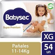 Pañales Babysec Super Premiun Maleta Quincenal