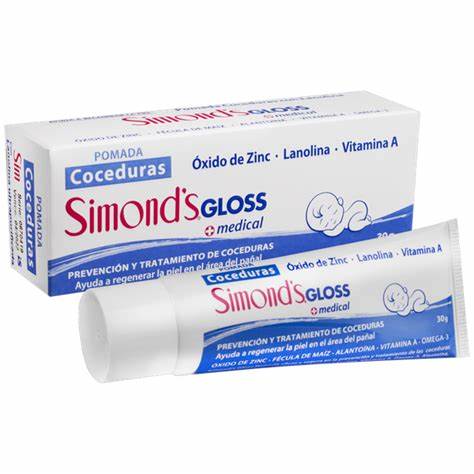 POMADA PARA COCEDURAS SIMONDS GLOSS 30 GR